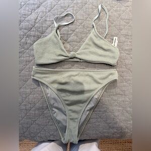 Dippin daisys pale green bikini